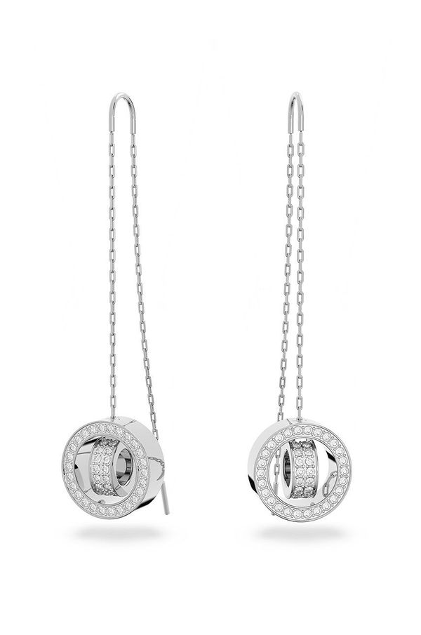Swarovski Naušnice Swarovski boja: srebrna