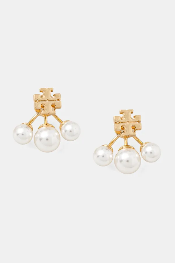 Tory Burch Naušnice Tory Burch Kira Pearl 153672-700