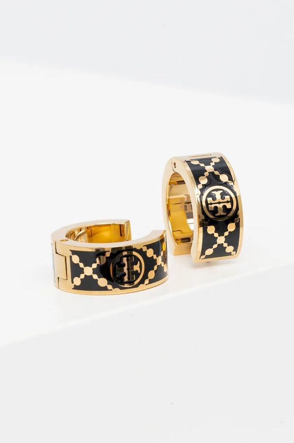 Tory Burch Naušnice Tory Burch Small T Monogram 157223