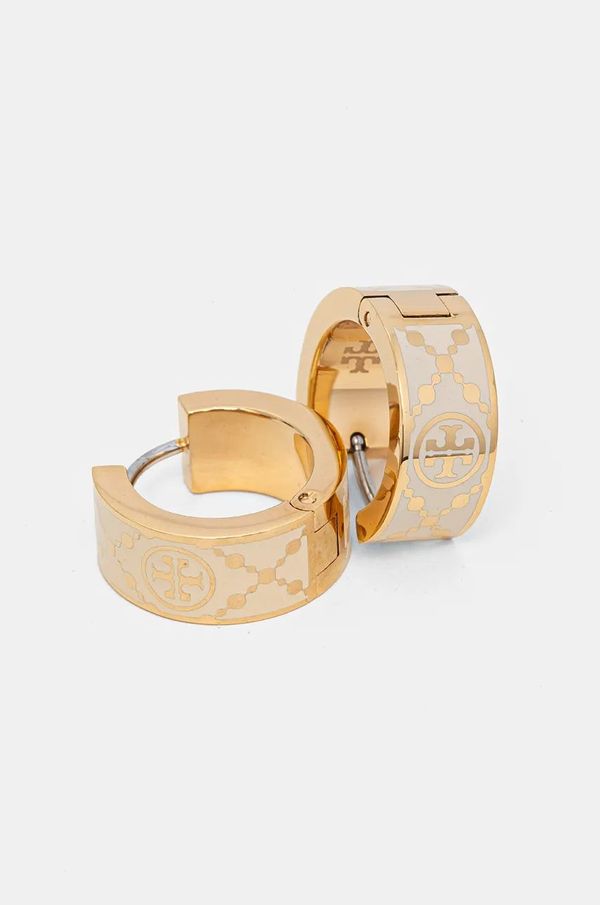 Tory Burch Naušnice Tory Burch Small T Monogram 157223