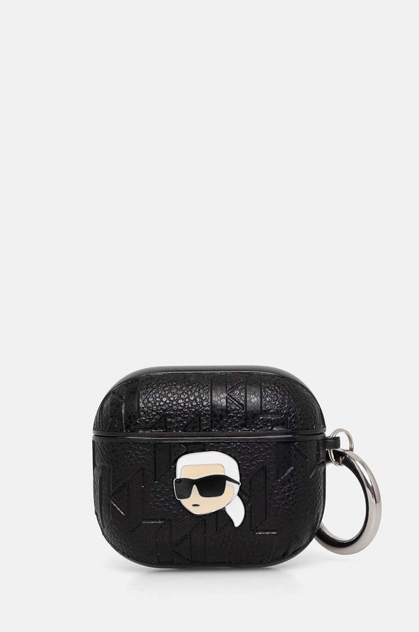 Karl Lagerfeld Navlaka za Karl Lagerfeld AirPods 3 boja: crna, KLA3PGKIPK