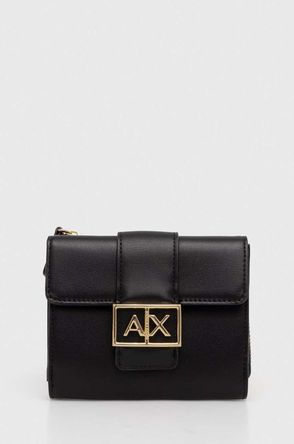 Armani Exchange Novčanik Armani Exchange za žene, boja: crna, 948570 4F786