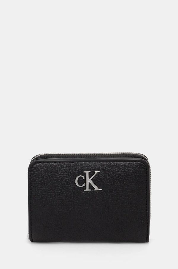 Calvin Klein Jeans Novčanik Calvin Klein Jeans za žene, boja: crna, K60K612740