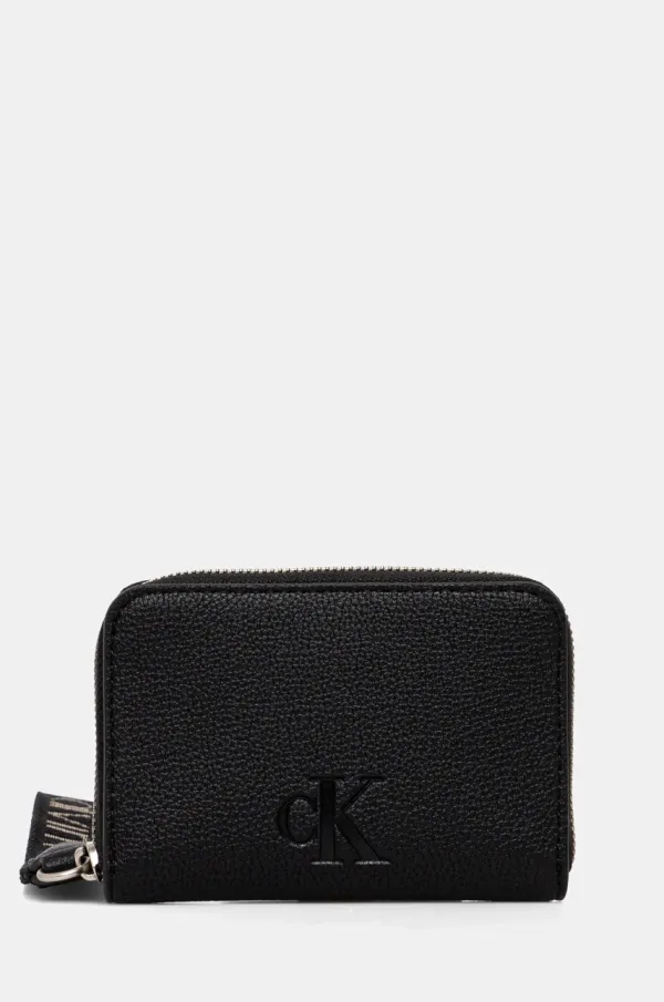 Calvin Klein Jeans Novčanik Calvin Klein Jeans za žene, boja: crna, LV04K1024G