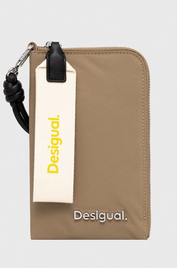 Desigual Novčanik Desigual boja: bež