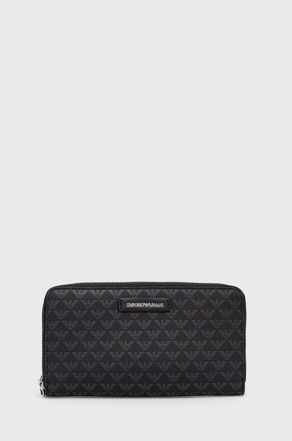 Emporio Armani Novčanik Emporio Armani za žene, boja: crna