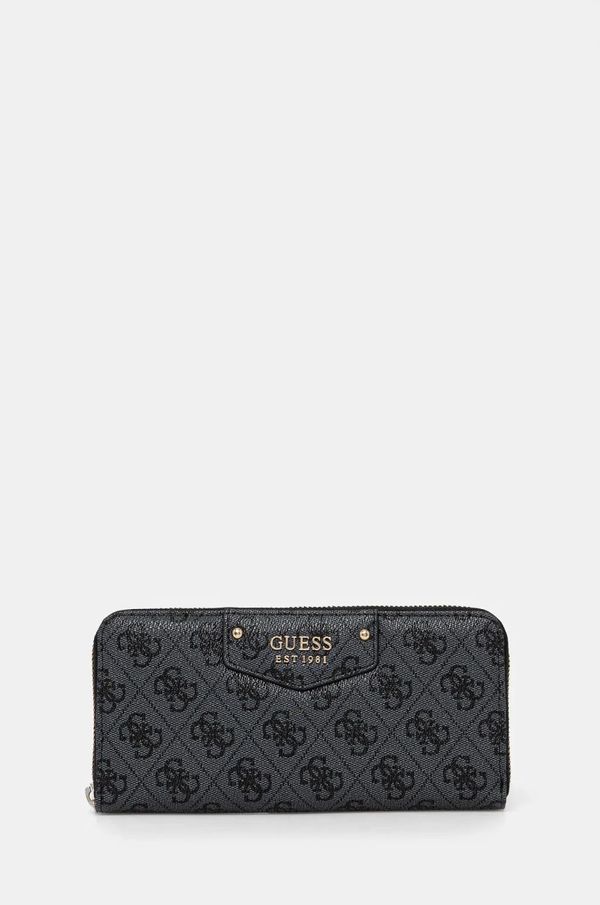 Guess Novčanik Guess ECO BRENTON za žene, boja: siva, SWBG83 90146