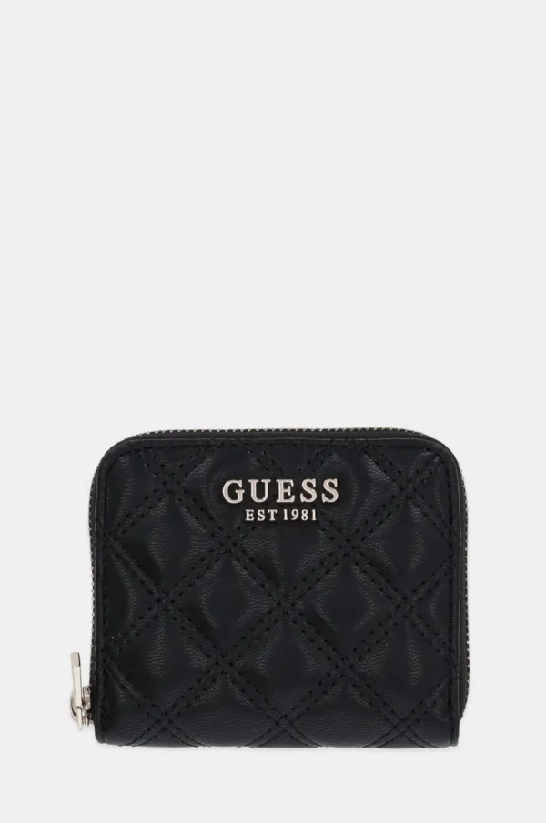 Guess Novčanik Guess GIULLY za žene, boja: crna, SWQG87 48137