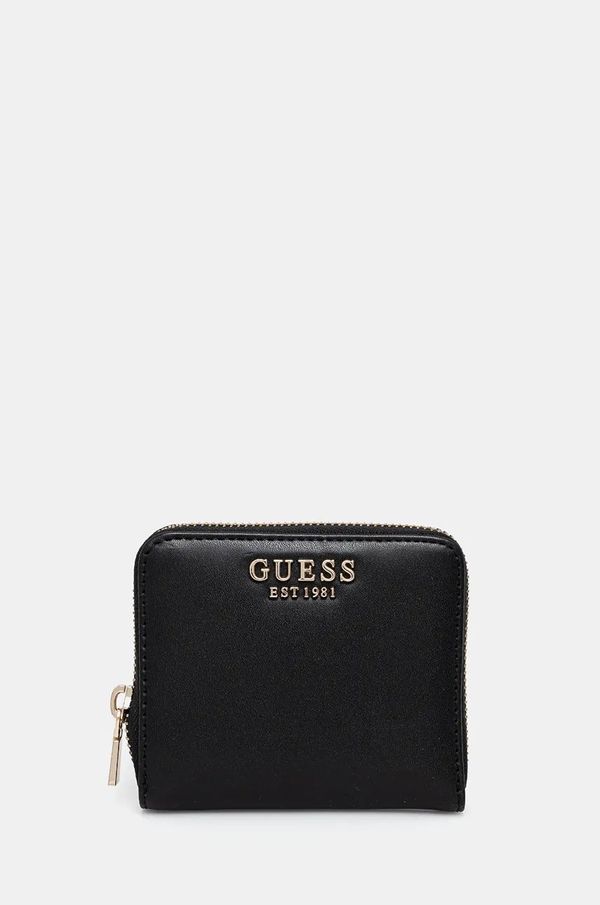 Guess Novčanik Guess LAUREL za žene, boja: crna, SWVC85 00137