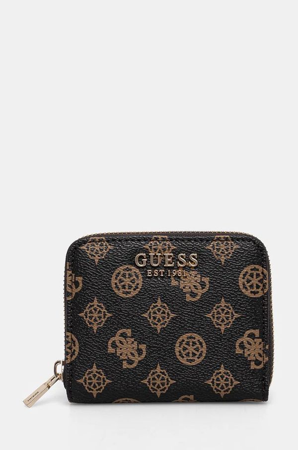 Guess Novčanik Guess LAUREL za žene, boja: smeđa, SWPG85 00137