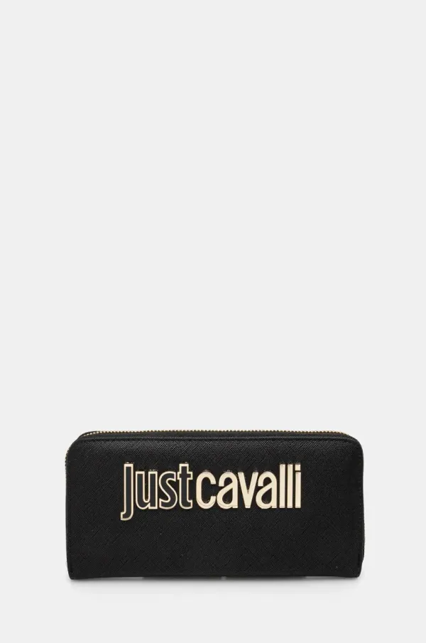 Just Cavalli Novčanik Just Cavalli za žene, boja: crna, 78RA5PB1 ZS766