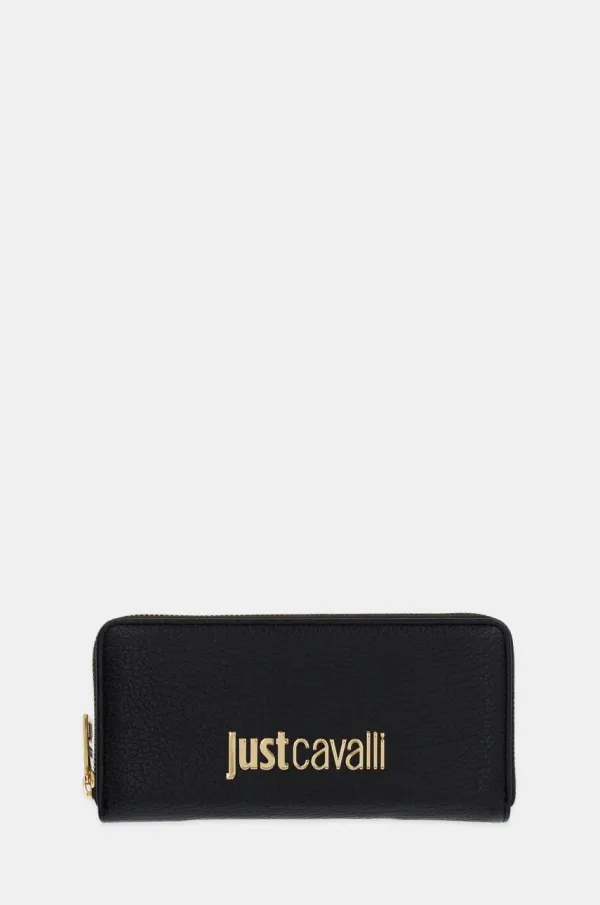 Just Cavalli Novčanik Just Cavalli za žene, boja: crna, 78RA5PD1 ZSB81