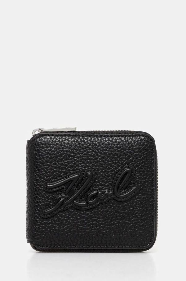 Karl Lagerfeld Novčanik Karl Lagerfeld za žene, boja: crna, A1W32054