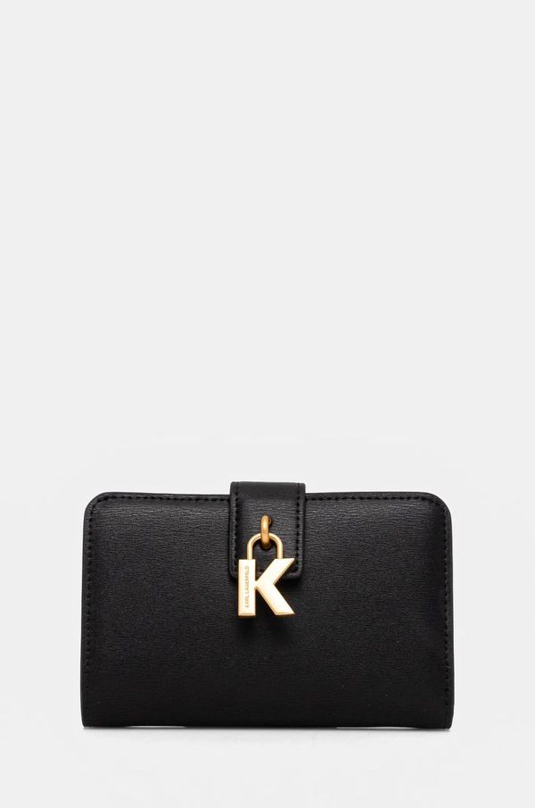 Karl Lagerfeld Novčanik Karl Lagerfeld za žene, boja: crna, A1W32109