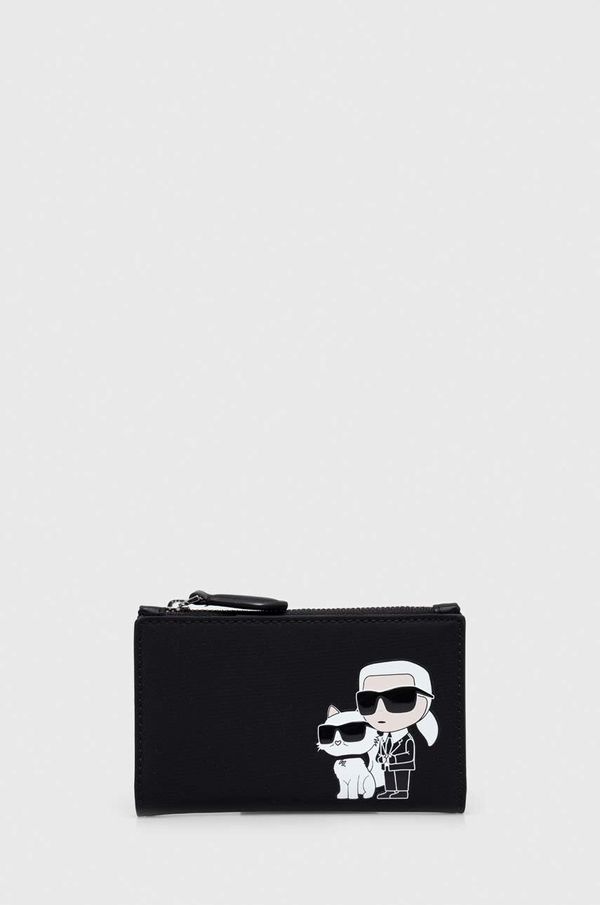 Karl Lagerfeld Novčanik Karl Lagerfeld za žene, boja: crna