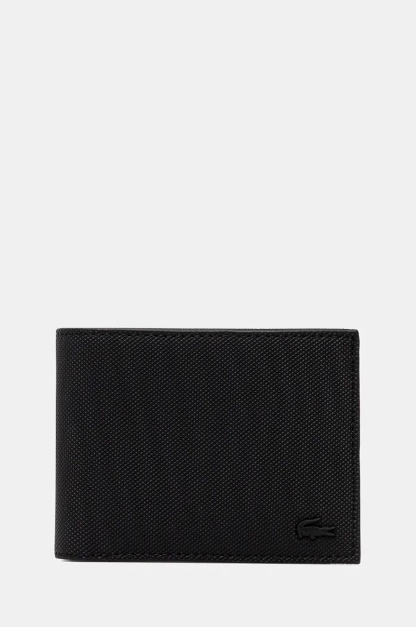 Lacoste Novčanik Lacoste za muškarce, boja: crna, NH4419HC