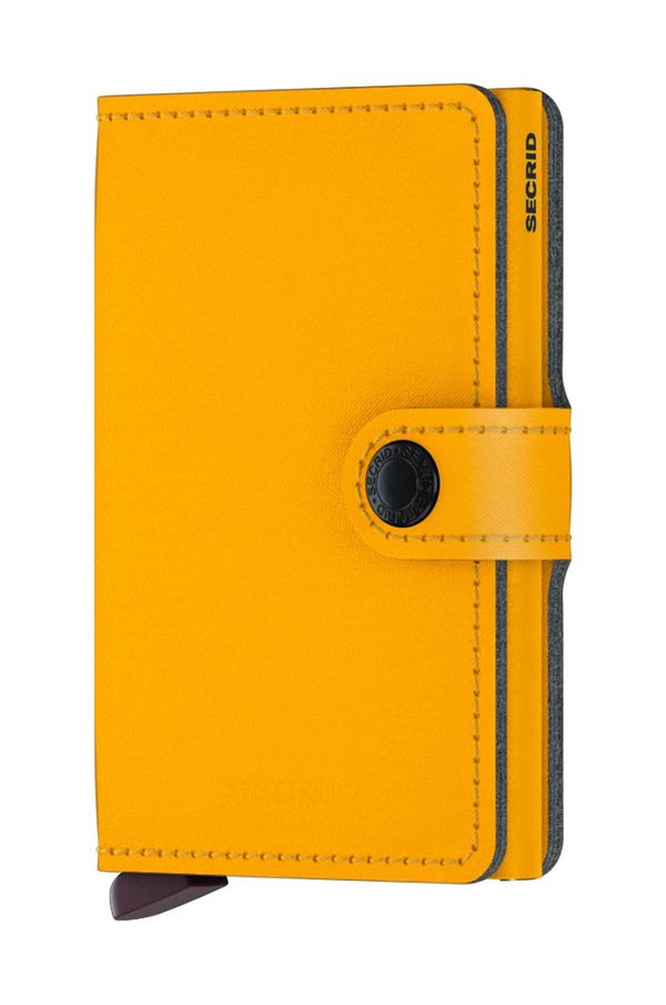 Secrid Novčanik Secrid za žene, boja: žuta, Myp.Ochre-Ochre