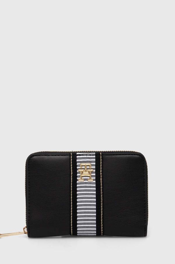 Tommy Hilfiger Novčanik Tommy Hilfiger za žene, boja: crna, AW0AW16327