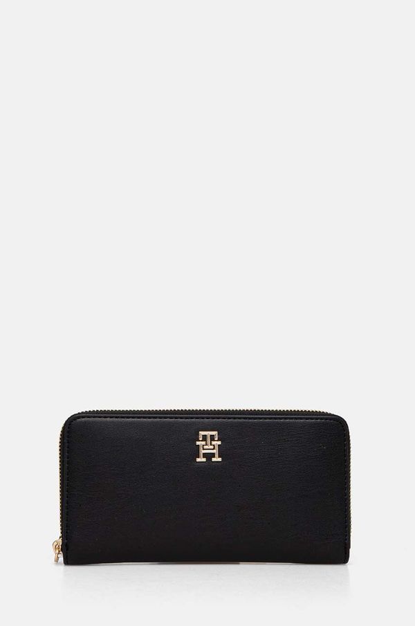 Tommy Hilfiger Novčanik Tommy Hilfiger za žene, boja: crna, AW0AW16592