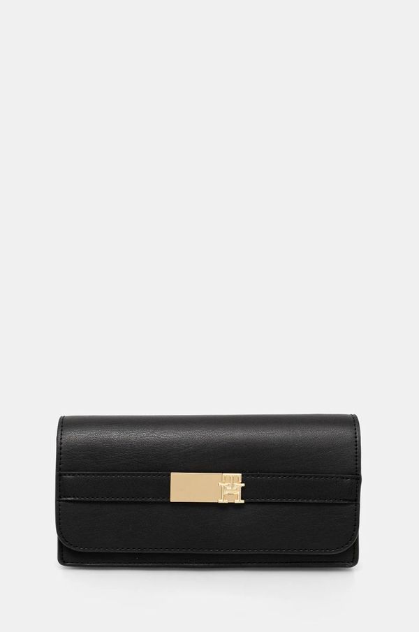 Tommy Hilfiger Novčanik Tommy Hilfiger za žene, boja: crna, AW0AW16918