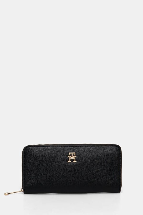 Tommy Hilfiger Novčanik Tommy Hilfiger za žene, boja: crna, AW0AW16927