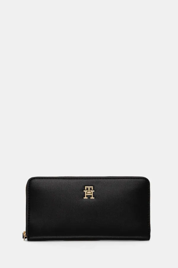 Tommy Hilfiger Novčanik Tommy Hilfiger za žene, boja: crna, AW0AW17266