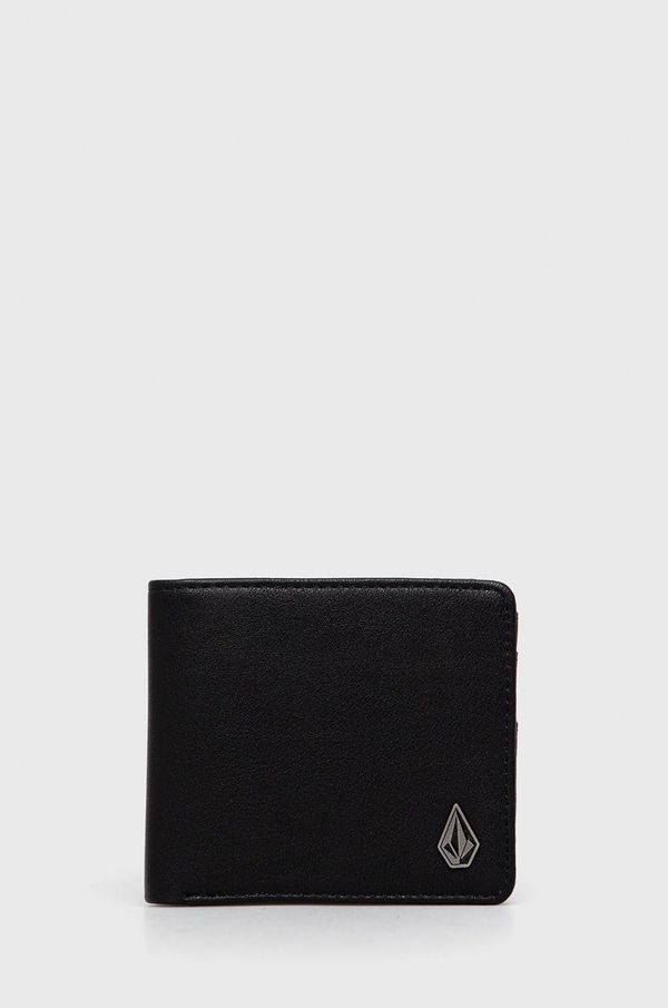 Volcom Novčanik Volcom za muškarce, boja: crna