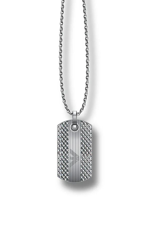 Emporio Armani Ogrlica Emporio Armani Eagle Logo za muškarce, EGS3149040