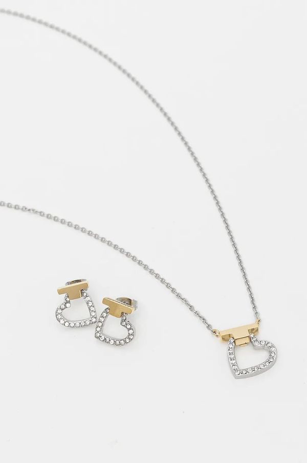 Trussardi Ogrlica i naušnice Trussardi TJAXC51