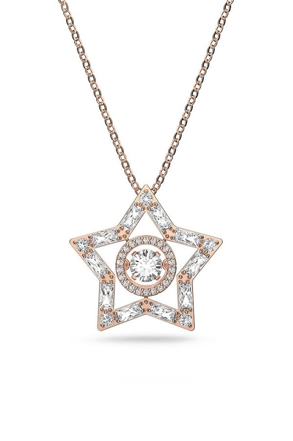 Swarovski Ogrlica Swarovski boja: zlatna