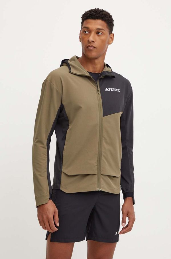 adidas TERREX Outdoor jakna adidas TERREX Multi boja: crna, IX1488
