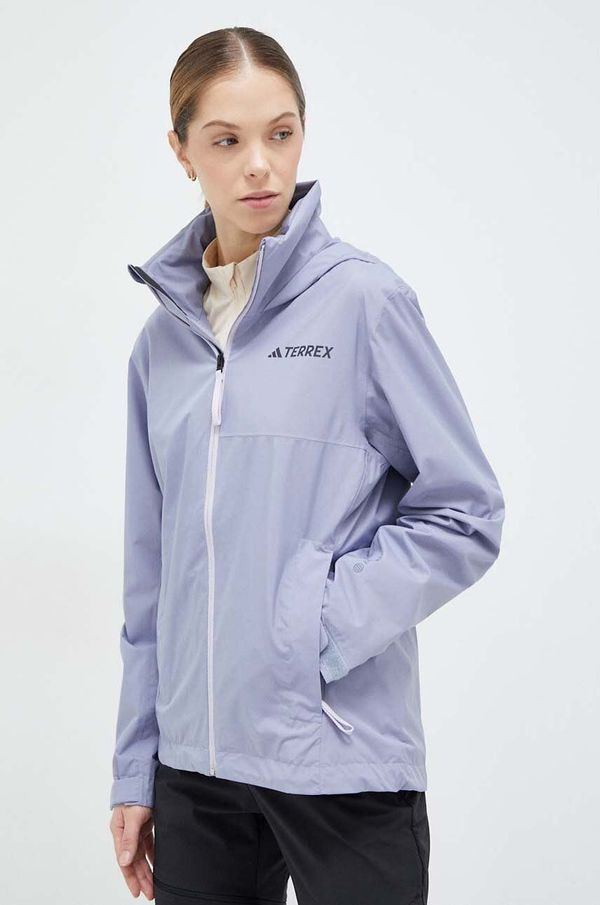 adidas TERREX Outdoor jakna adidas TERREX Multi boja: ljubičasta