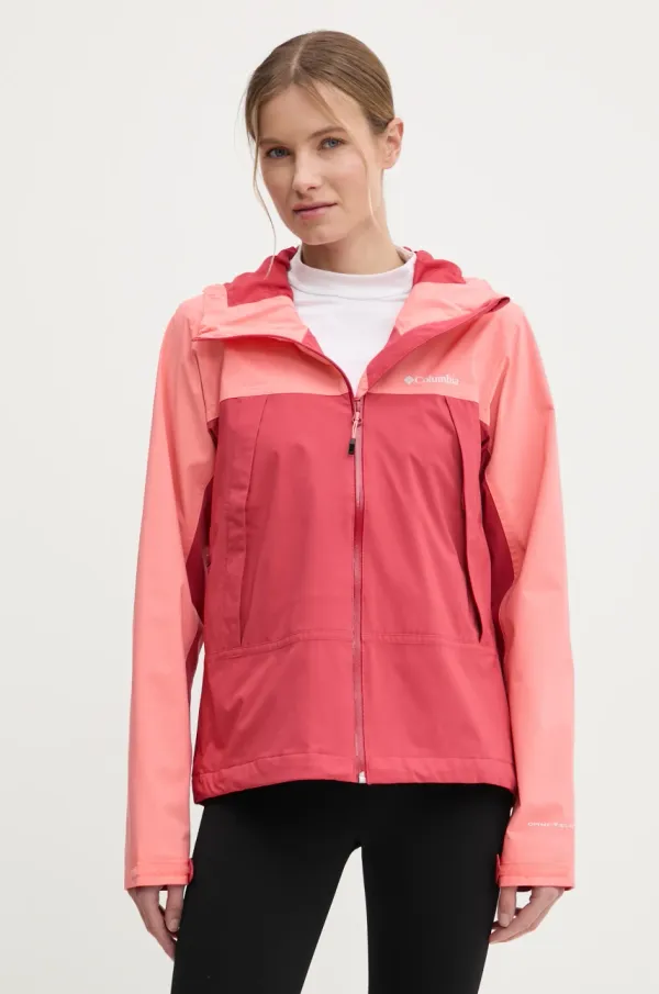 Columbia Outdoor jakna Columbia Boulder Falls boja: ružičasta, 2116302