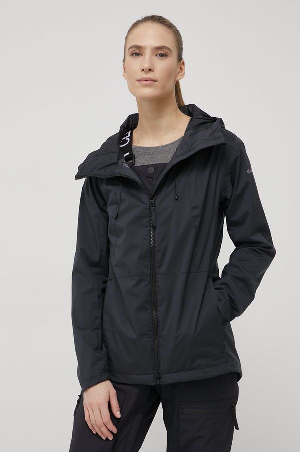 Columbia Outdoor jakna Columbia Sunrise Ridge boja: crna, za prijelazno razdoblje