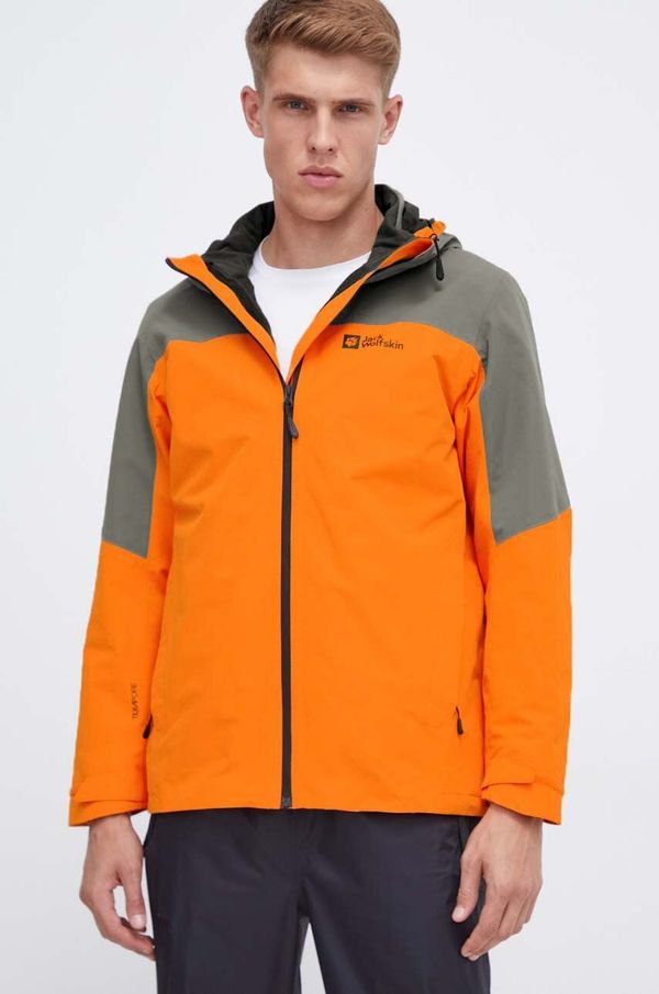 Jack Wolfskin Outdoor jakna Jack Wolfskin Glaabach 3in1 boja: narančasta
