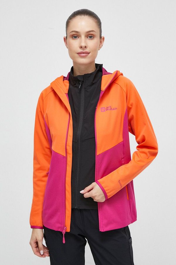 Jack Wolfskin Outdoor jakna Jack Wolfskin Go Hike Softshell boja: narančasta