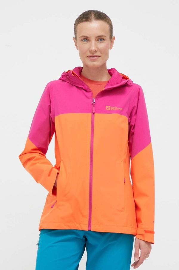 Jack Wolfskin Outdoor jakna Jack Wolfskin Weiltal 2L boja: narančasta