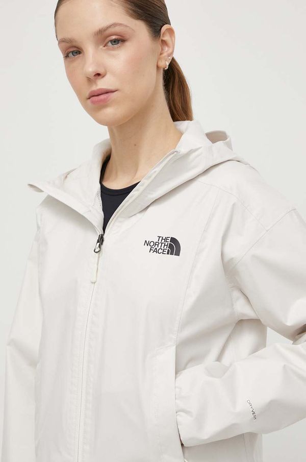 The North Face Outdoor jakna The North Face Cropped Quest boja: bež, za prijelazno razdoblje, NF0A55EPQLI1