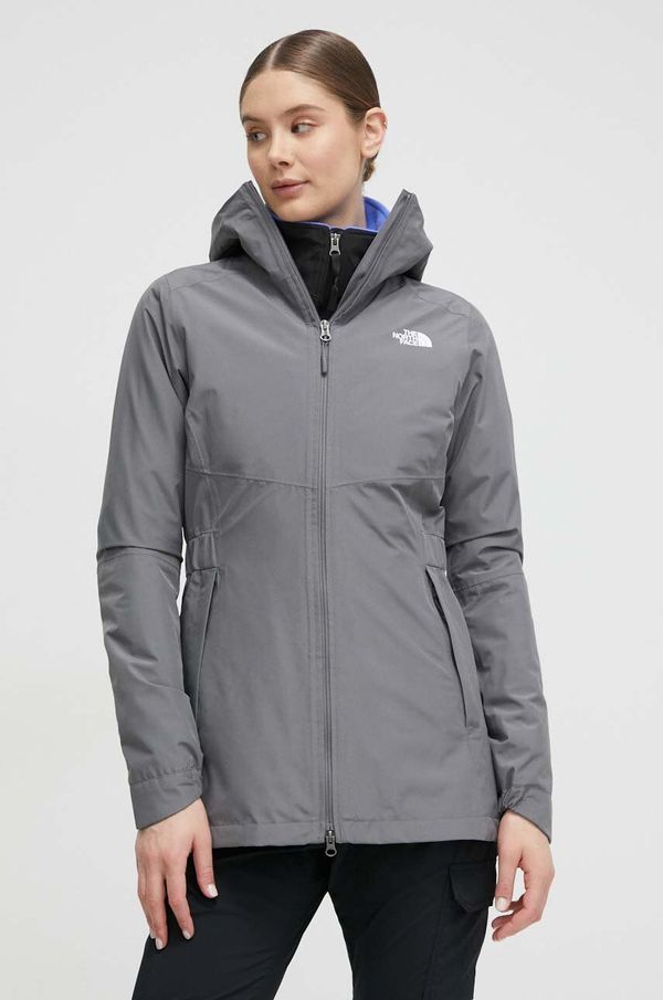 The North Face Outdoor jakna The North Face Hikesteller Parka Shell boja: siva