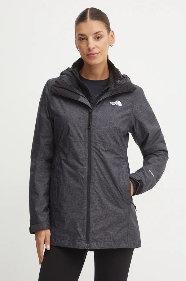 The North Face Outdoor jakna The North Face Hikesteller Triclimate boja: siva, NF0A55H34HF1
