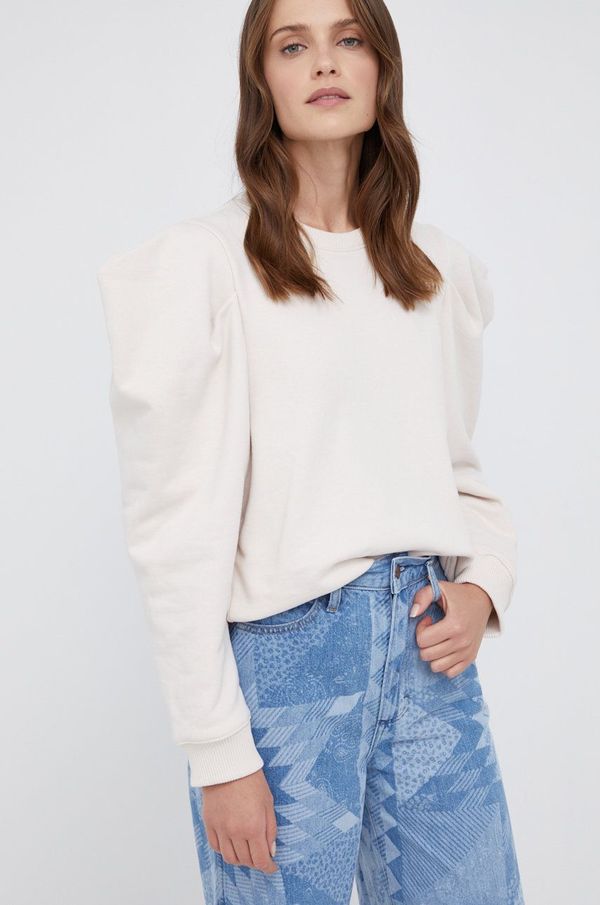 Levi's Pamučna dukserica Levi's za žene, boja: svijetlo plava
