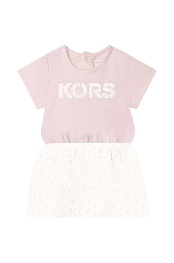 Michael Kors Pamučna haljina za bebe Michael Kors