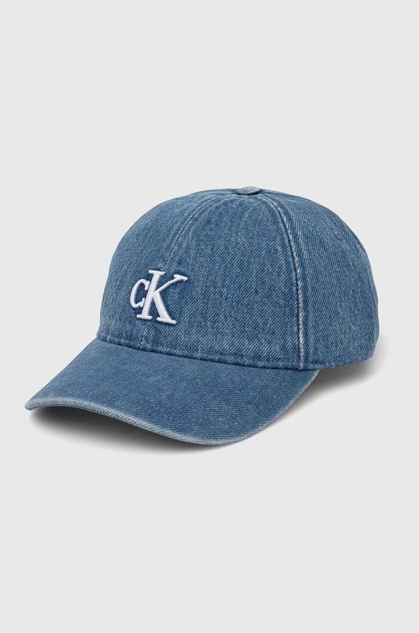 Calvin Klein Jeans Pamučna kapa sa šiltom Calvin Klein Jeans s aplikacijom, K60K612379