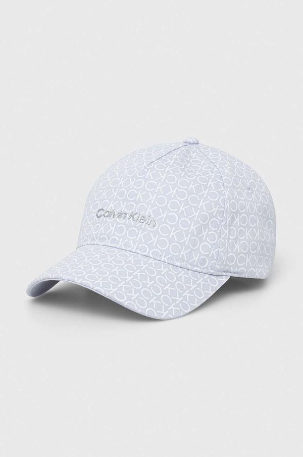 Calvin Klein Pamučna kapa sa šiltom Calvin Klein s uzorkom, K60K611152