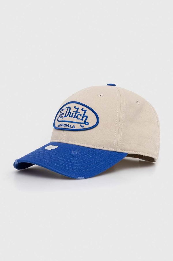 Von Dutch Pamučna kapa sa šiltom Von Dutch s aplikacijom
