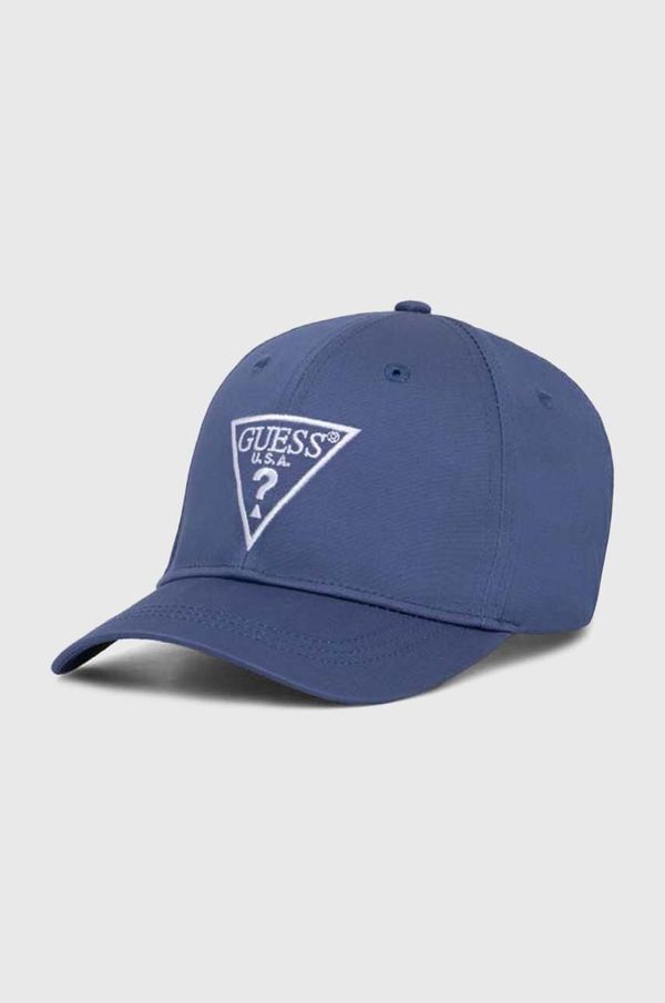 Guess Pamučna kapa sa šiltom za bebe Guess s aplikacijom, H3GZ01 WO08O
