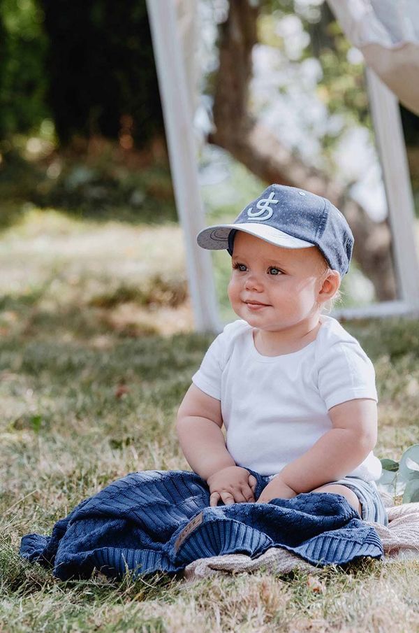 Jamiks Pamučna kapa sa šiltom za bebe Jamiks s uzorkom