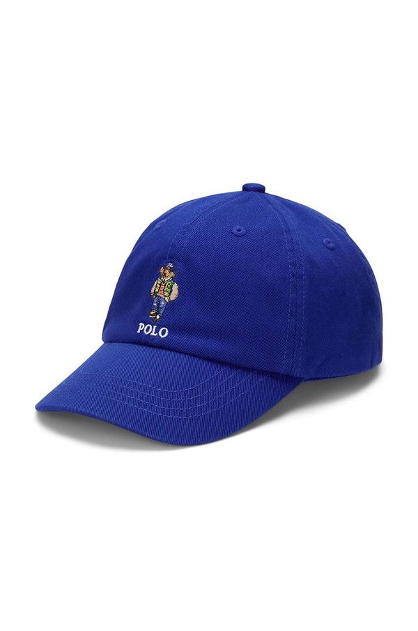 Polo Ralph Lauren Pamučna kapa sa šiltom za bebe Polo Ralph Lauren bez uzorka, 322952395001
