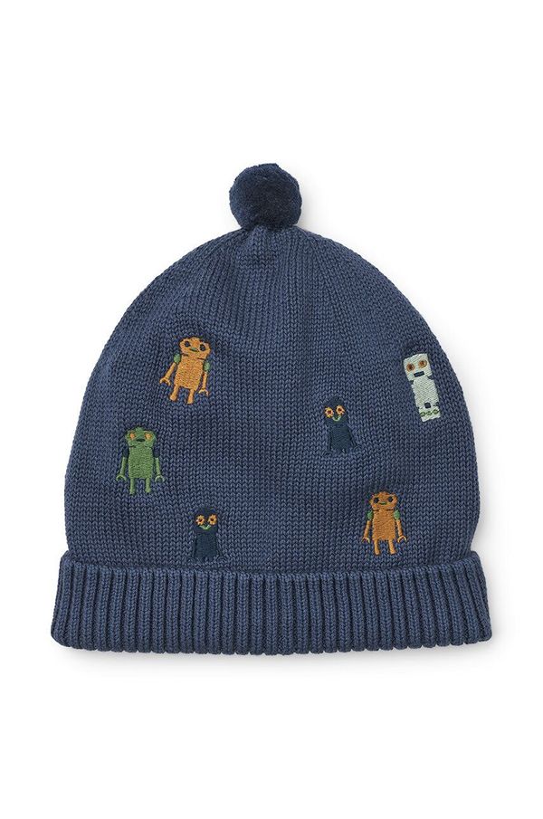Liewood Pamučna kapa za djecu Liewood Aster Beanie od tanke pletenine, pamučna, LW19416