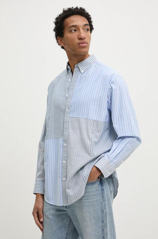Desigual Pamučna košulja Desigual ALVA za muškarce, relaxed, s button-down ovratnikom, 24WMCW07